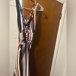 Striped Sleeveless Dress